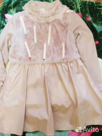 Платье утепленное