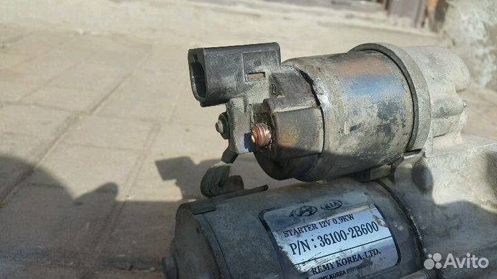 Стартер на солярис