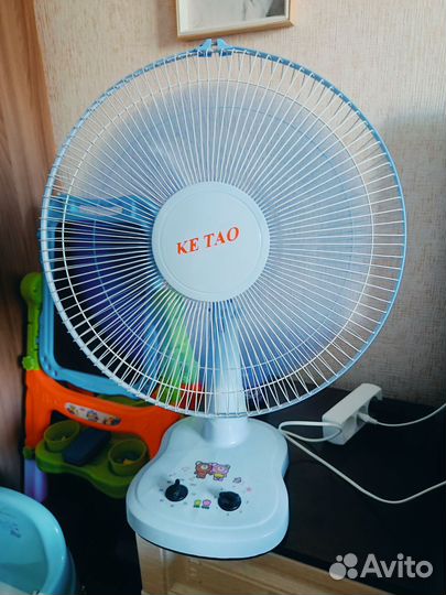 Вентилятор настольный б/у