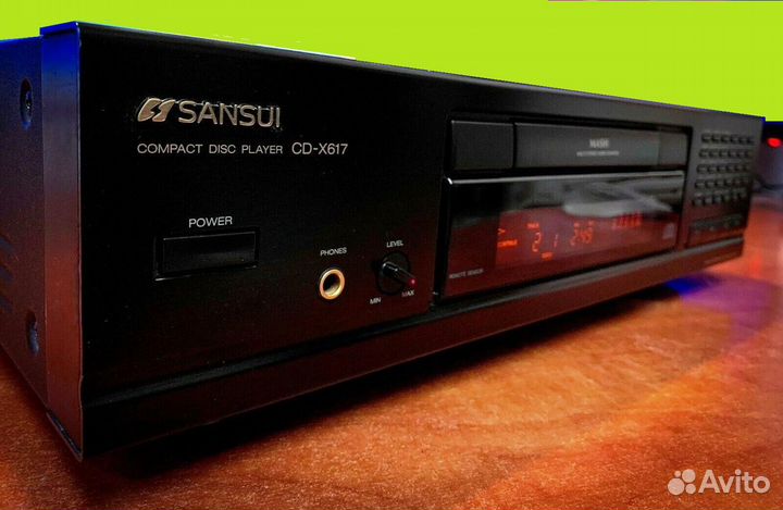 CD-Deck Sansui CD-X617 /Hi-Fi CD/8DAC/Mash-System