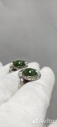 Серебряные серьги