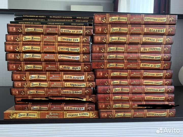 Книги коты воители