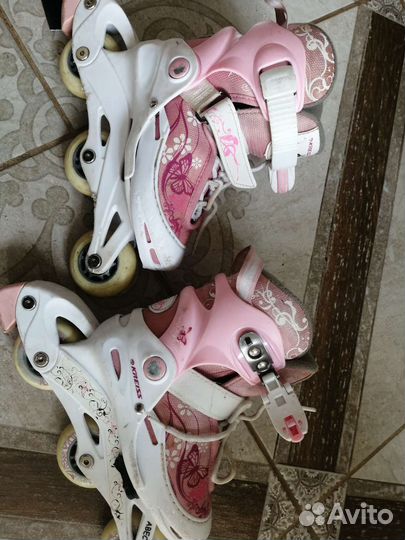 Роликовые коньки раздвижные
