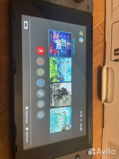 Nintendo switch прошитый +128gb samsung