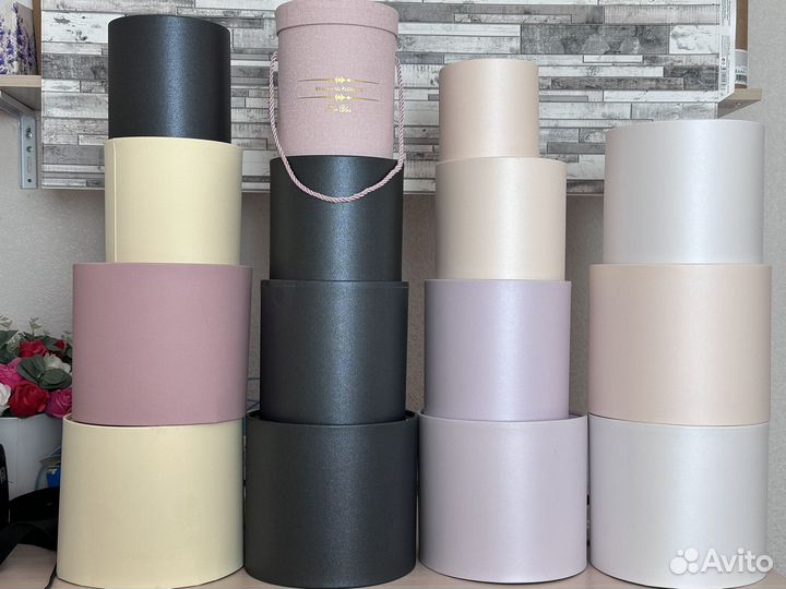 Шляпная коробка,упаковка,мыльные розы