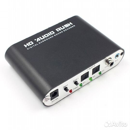 Аудио декодер 5.1 DTS и Dolby Digital