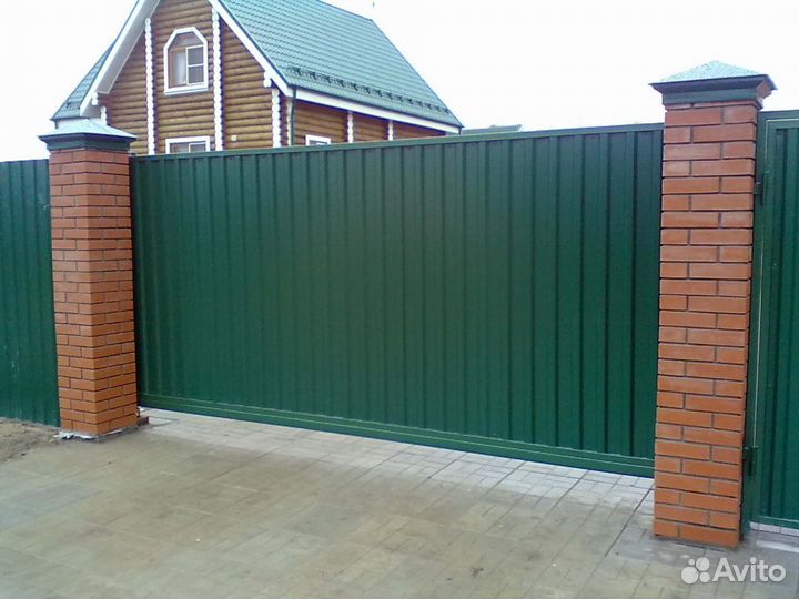 Ворота из металла 