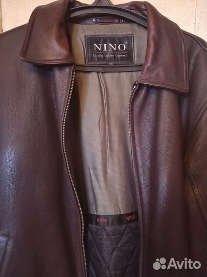 Кожаная куртка мужская