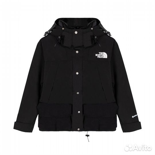 THE north face Windbreaker Jackets Unisex Black (xxxl)(69)