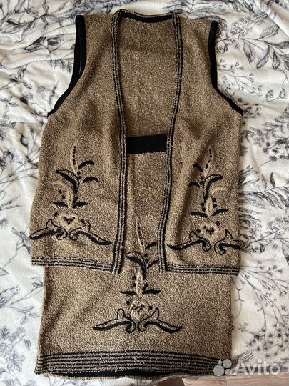 Винтажный костюм женский