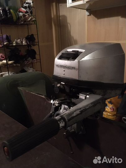 Мотор маринер 9.9 2 такта