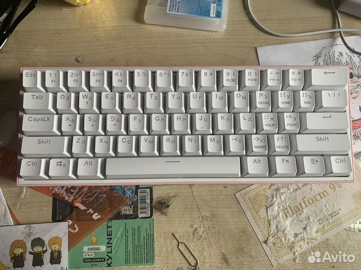 Игровая проводная клавиатура с подсветкой