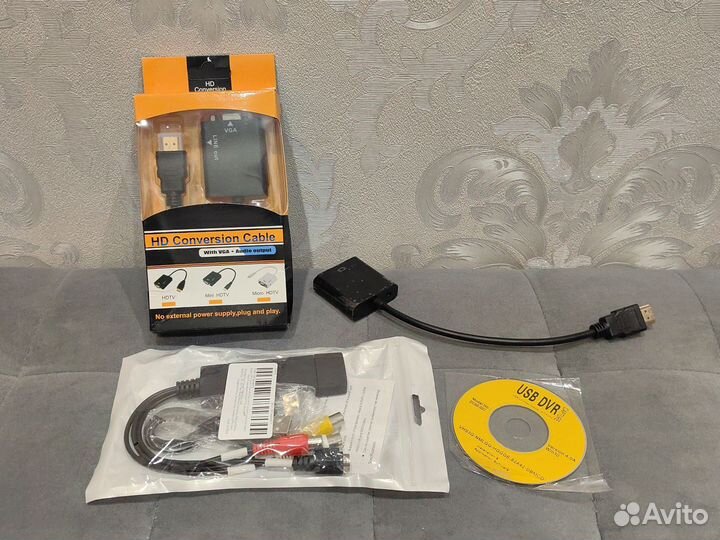 Переходник hdmi vga и карта видео захвата