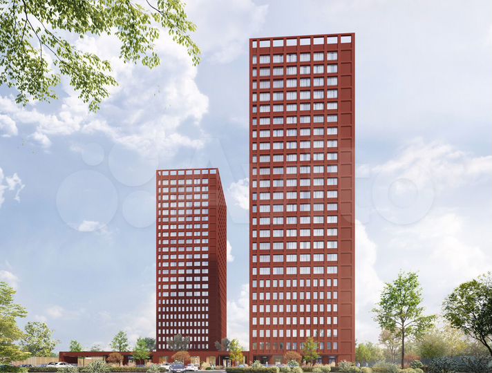 2-к. квартира, 54,4 м², 17/25 эт.