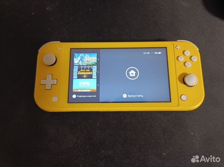 Nintendo switch lite + игры