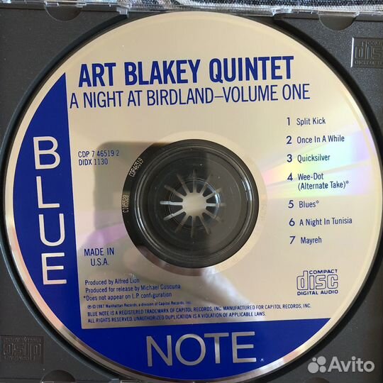Art Blakey Quintet – A Night AT Birdland Volume 1