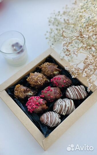 Финики в шоколаде в подарок