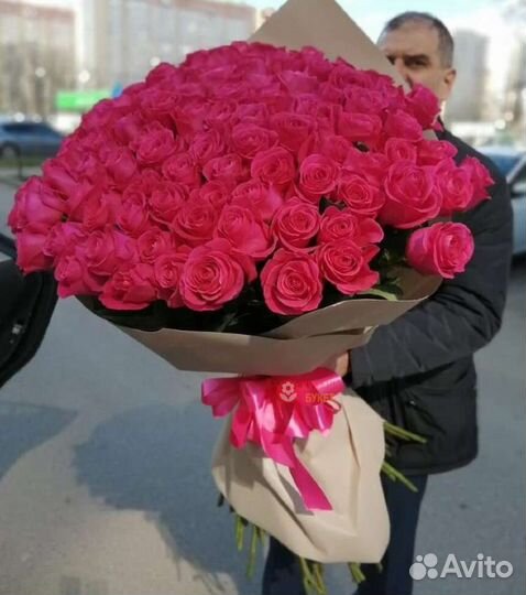 Роза Эквадор 60 см