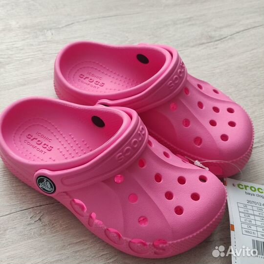 Crocs сабо новые оригинальные детские р. 21-27