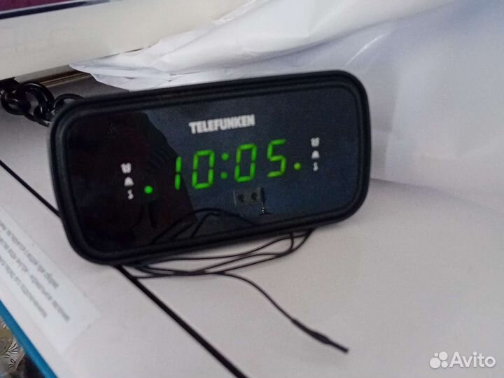 Радио будильник telefunken