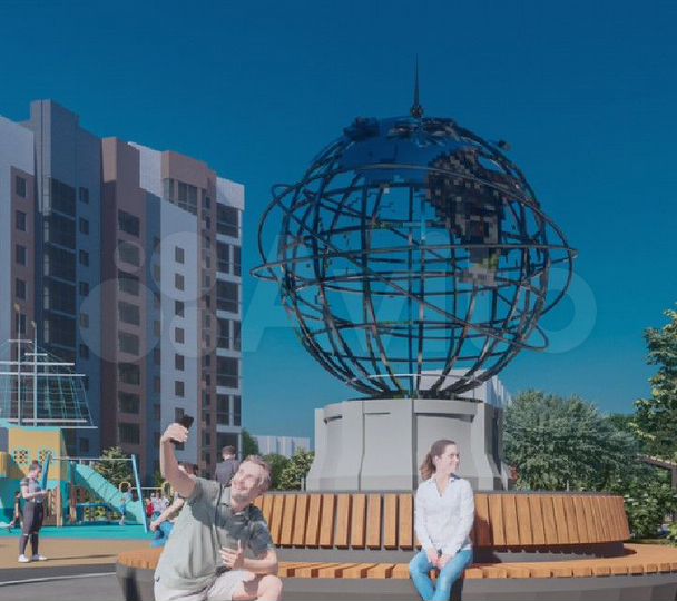 1-к. квартира, 32,5 м², 11/16 эт.