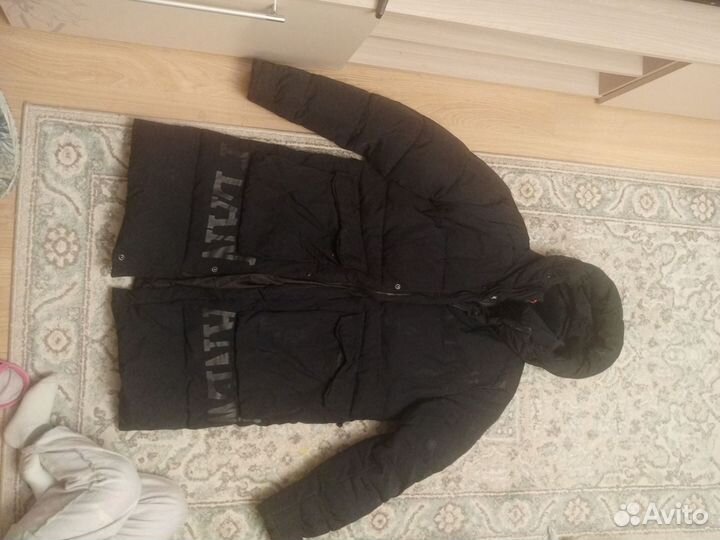 Куртка мужская зимняя длинная 52