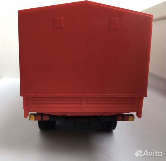 Камаз 53212 с тентом красный