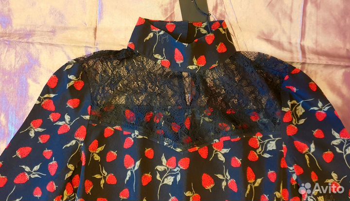 Новое платье шёлк 