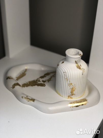 Декоративная подставка поднос