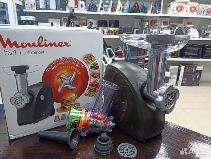 Электромясорубка Moulinex HV4 ME472832