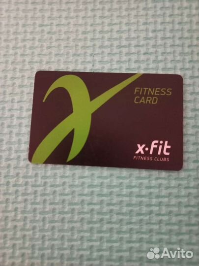 Карта в фитнес-клуб x-fit Меридиан