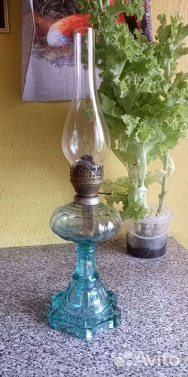 Винтаж история Лампа керосиновая до 1917год