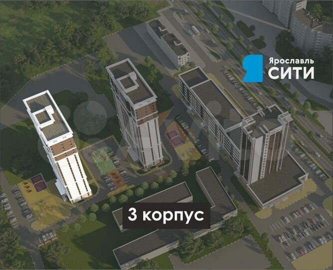 2-к. квартира, 66 м², 22/24 эт.