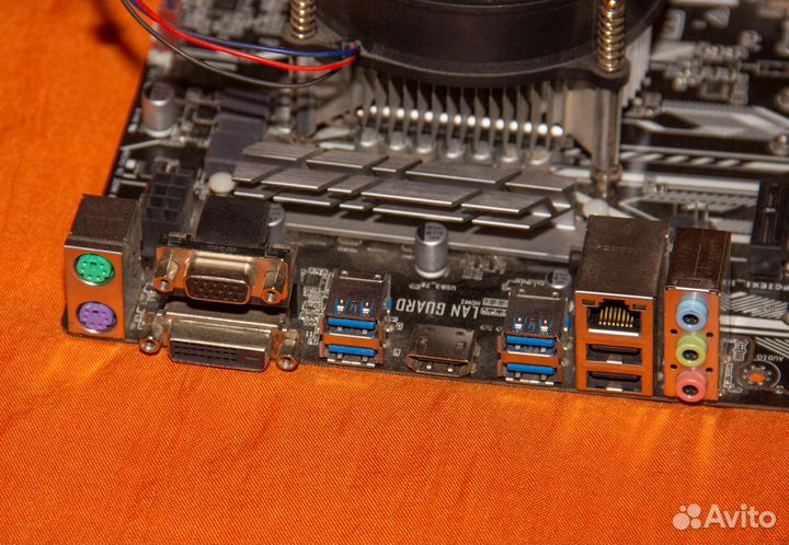 Комплект материнская плата H270-plus, G3930, 8 Гб