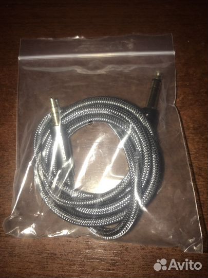 Кабель AUX 6.3мм/3.5мм