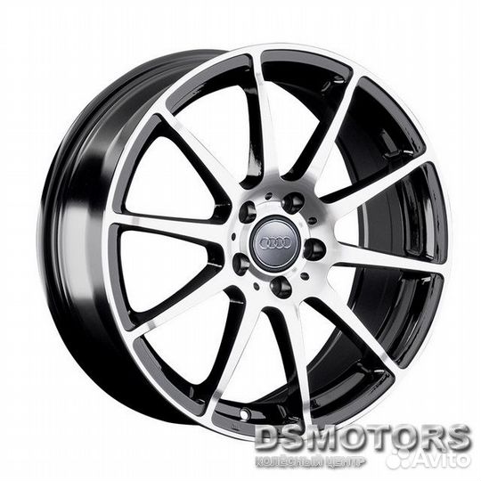 Диски Audi A289 8/18 5x112 ET43 d57.1 BKF