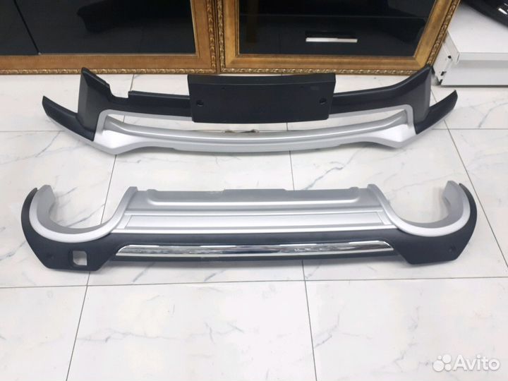 Диффузоры бамперов KIA Sportage 2016 KX-5