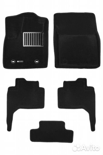 Автомобильные коврики 3D euromat toyota LC300