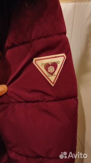 Пальто зимнее для девочки 134