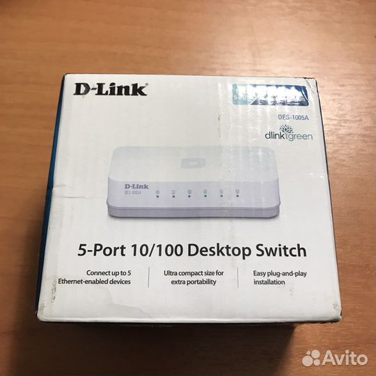 Коммутатор D-Link DES-1005A