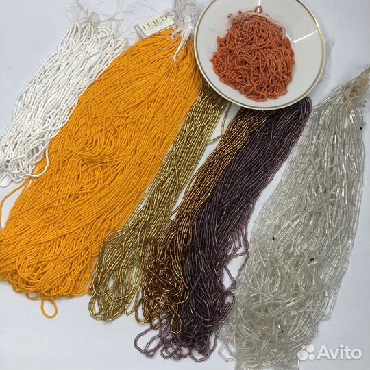 Фрацузкий и Чешскй бисер и стеклярус