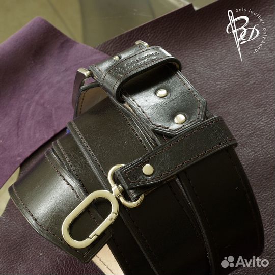 Кожаный ремень, ремень из кожи, handmade