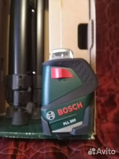 Лазерный уровень bosch pll 360