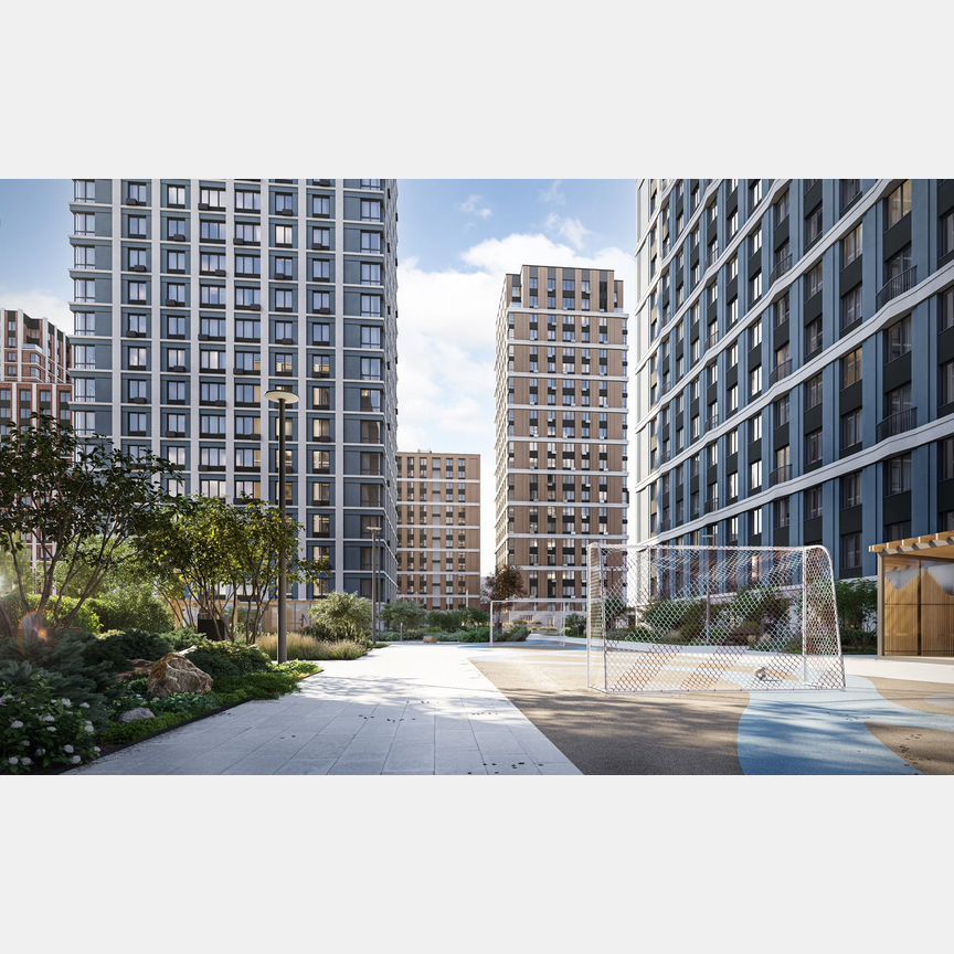 2-к. квартира, 58,3 м², 4/15 эт.
