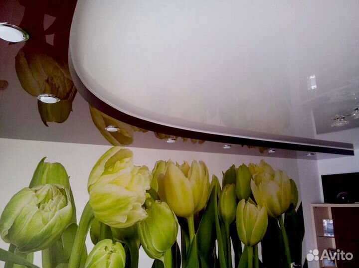 Установка натяжных потолков