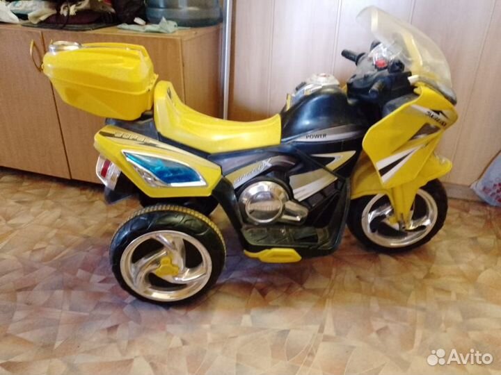 Детский мотоцикл на аккумуляторе бу