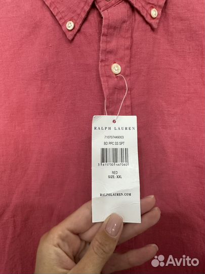 Ralph lauren рубашка