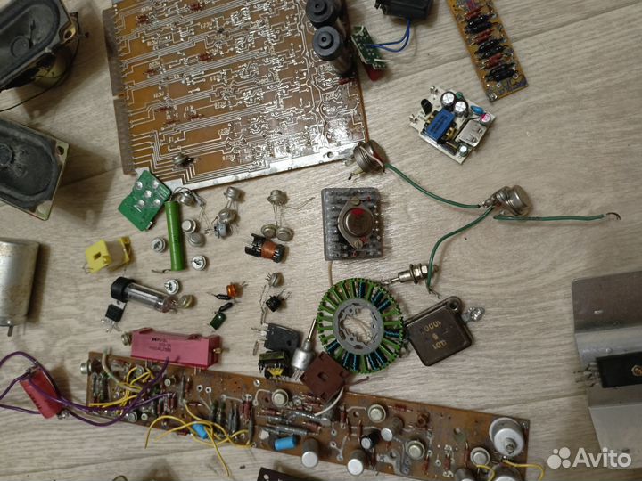 Радио детали и платы СССР и другое