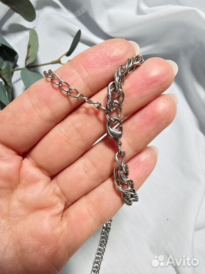 Бусы, цепь украшение женское, бижутерия