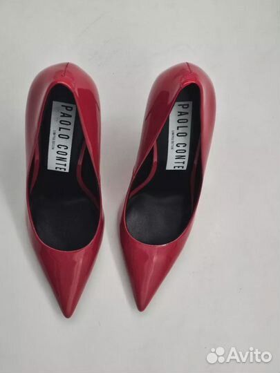Туфли алые Paolo Conte 37